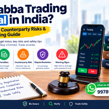 Is Dabba Trading Legal in India? Penalties, Counterparty Risks & Safe Trading Guide